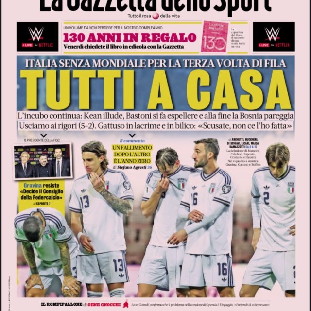 Gazzetta dello sport GRATIS