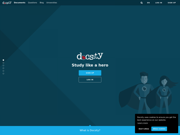 Docsity.com - Notes, essays and summaries for university and high