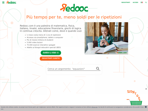 Screenshot redooc.com