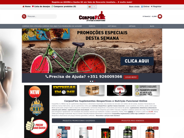 Screenshot corposflex.com