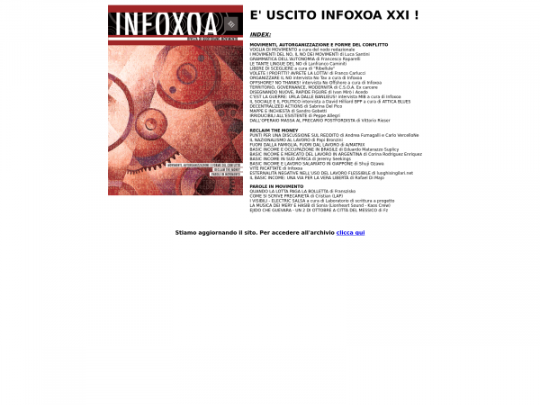 Screenshot infoxoa.org