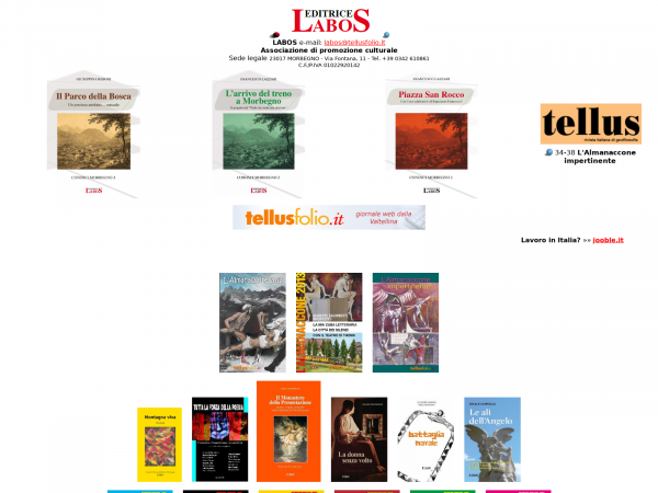 Screenshot labos.valtellina.net
