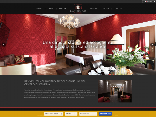 Screenshot leonbianco.it