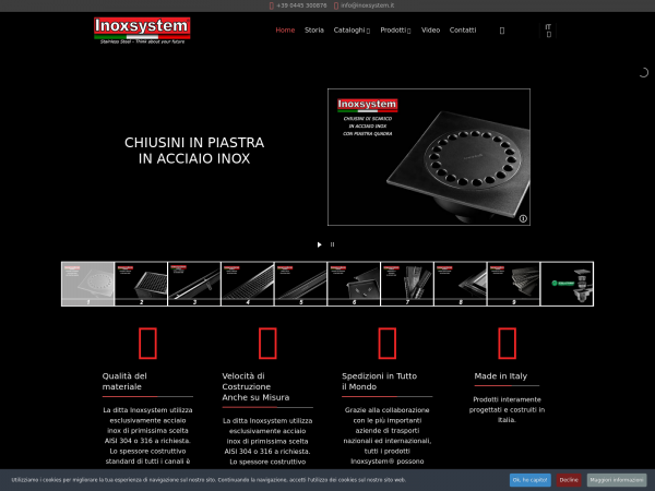 Screenshot inoxsystem.it