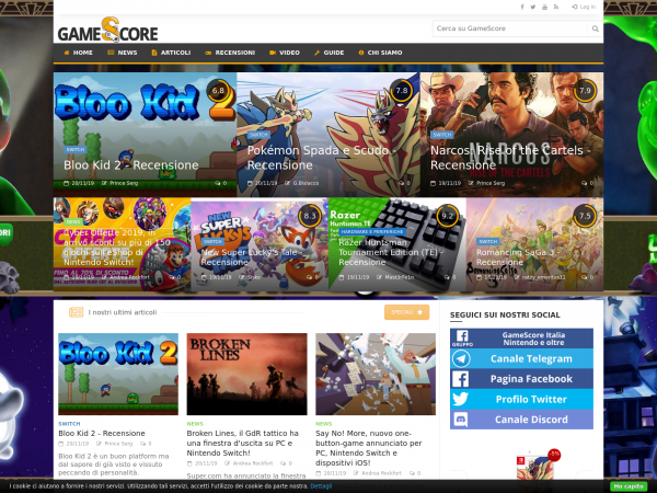 Screenshot gamescore.it