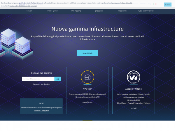 Screenshot ovh.it