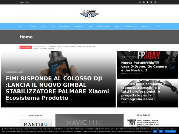 Screenshot d-drone.it