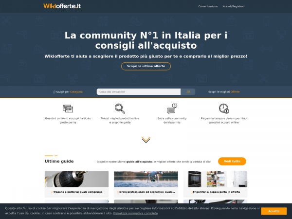 Screenshot wikiofferte.it