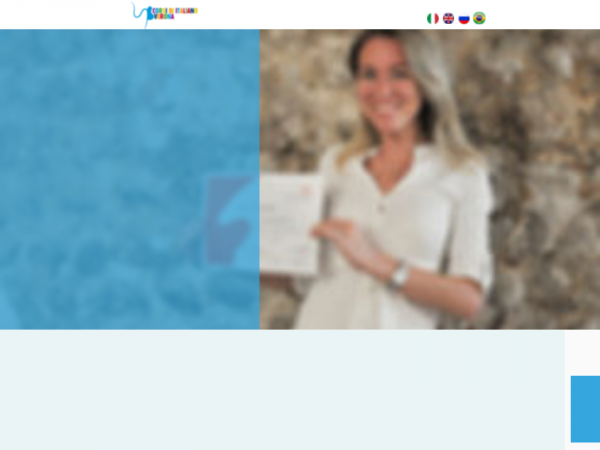Screenshot corsoitalianoverona.it