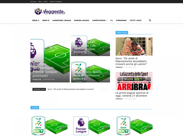 Screenshot ilveggente.it