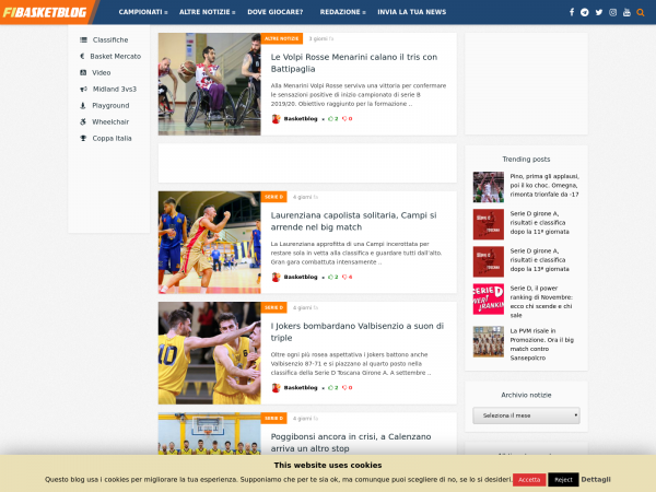 Screenshot firenzebasketblog.it