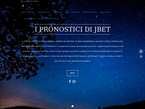 Screenshot ipronosticidijbet.it