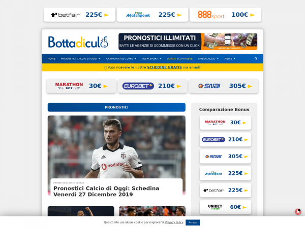 Screenshot bottadiculo.it