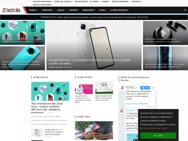 Screenshot techzilla.it