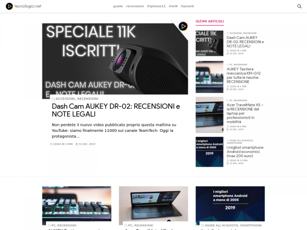 Screenshot tecnologici.net