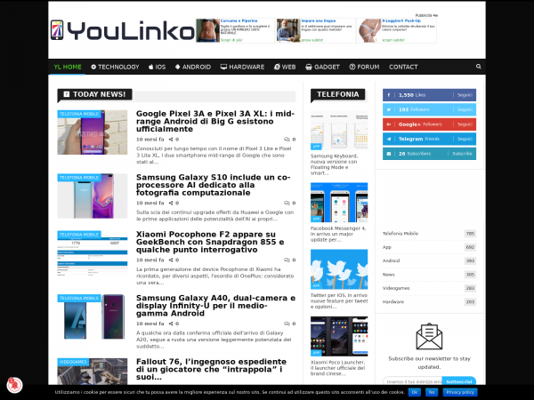 Screenshot youlinko.com