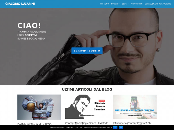 Screenshot giacomolucarini.it