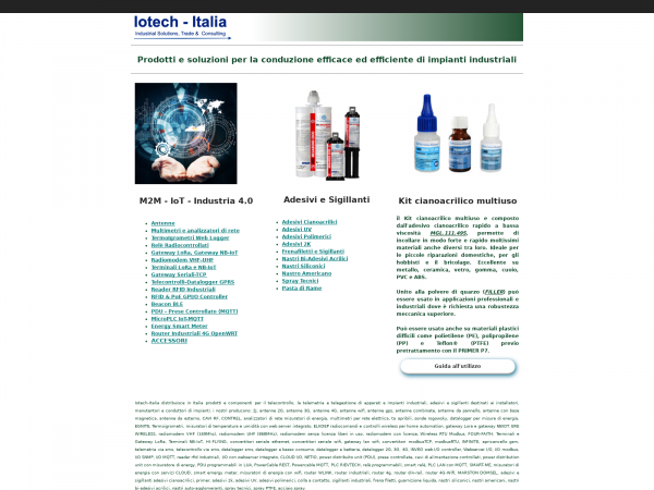 Screenshot iotech-italia.net