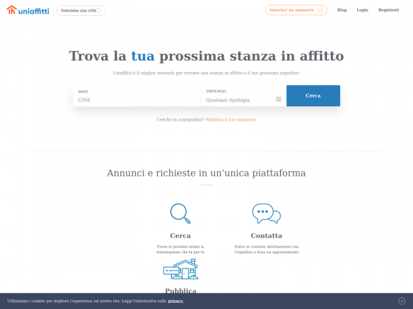 Screenshot uniaffitti.it