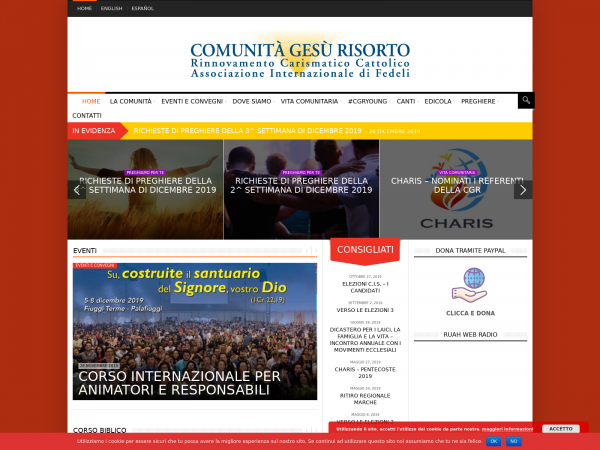 Screenshot gesurisorto.it