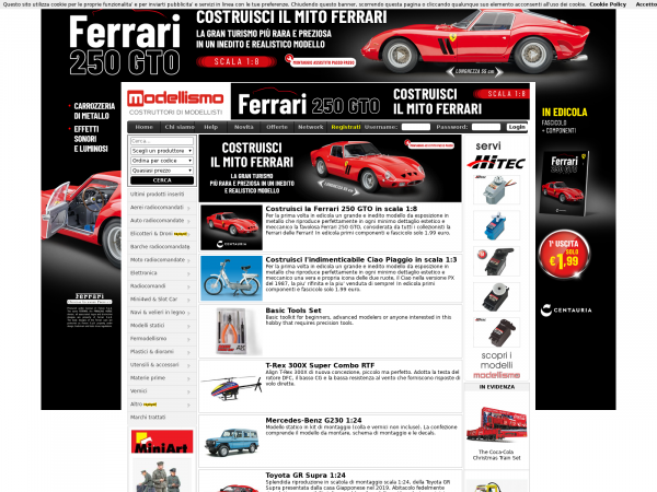 Screenshot modellismo.it