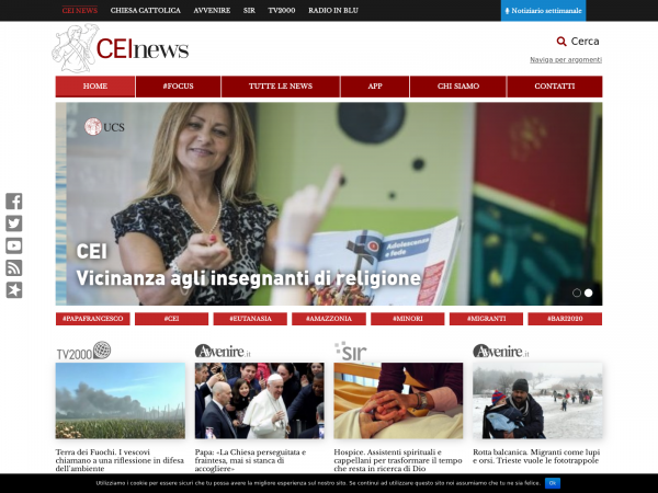 Screenshot ceinews.it