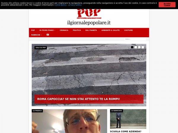 Screenshot ilgiornalepopolare.it