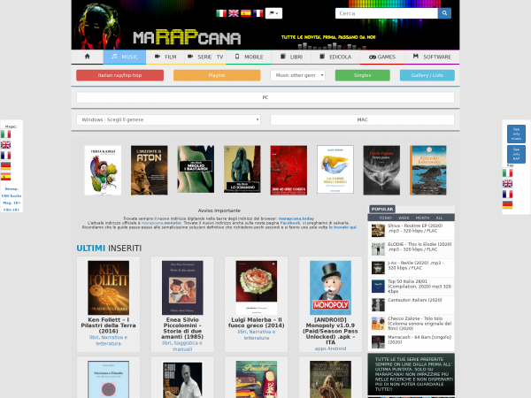 Screenshot marapcana.monster