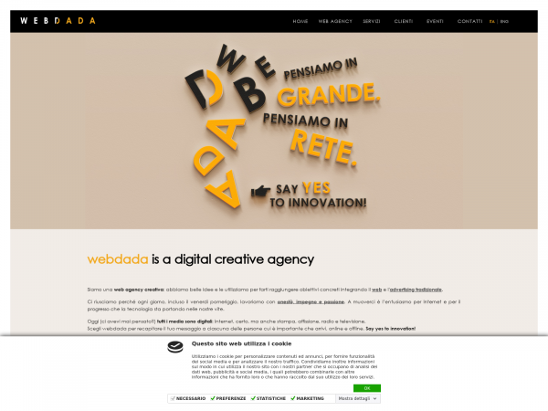 Screenshot webdada.net