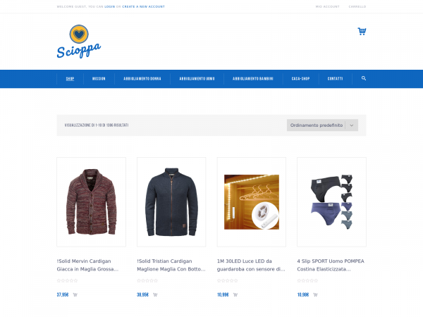 Screenshot scioppa.com