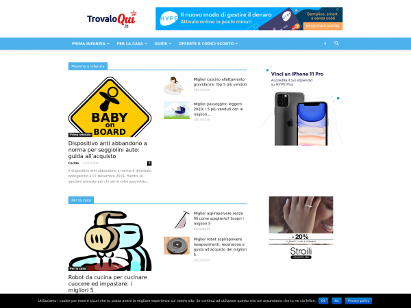 Screenshot trovaloqui.it
