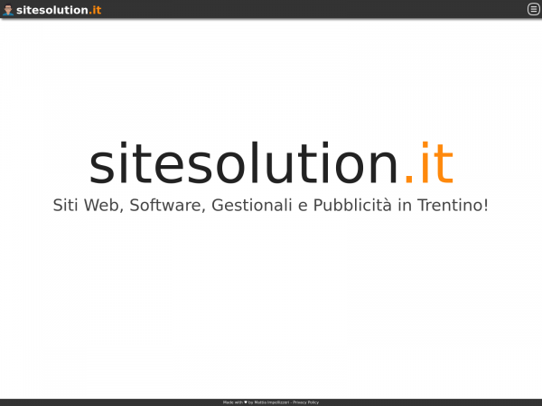 Screenshot sitesolution.it