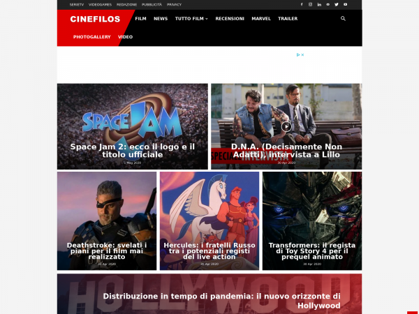 Screenshot cinefilos.it