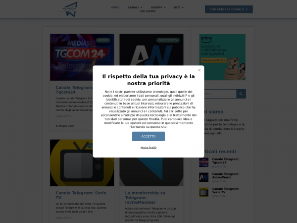 Screenshot recensionitelegram.it