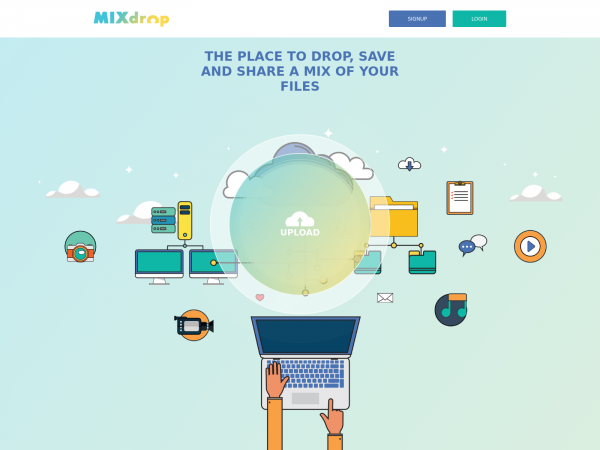 Screenshot mixdrop.co