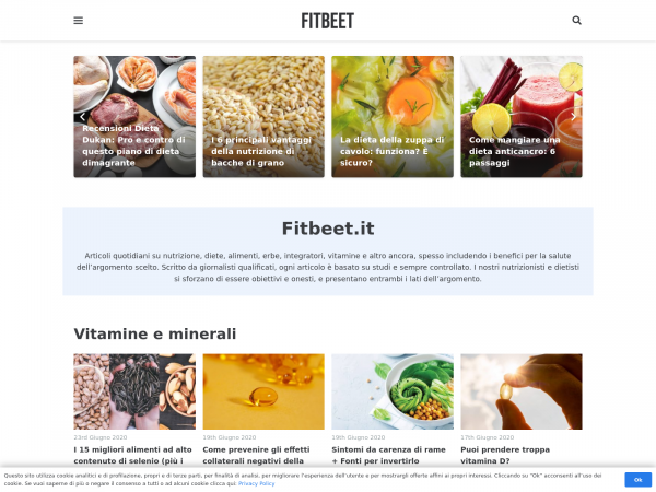 Screenshot fitbeet.it