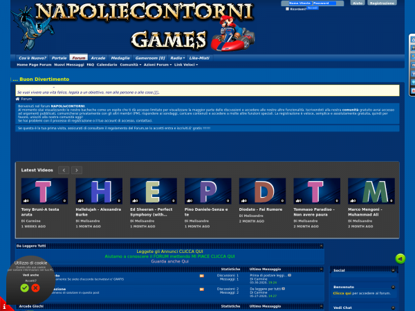 Screenshot napoliecontorni.it