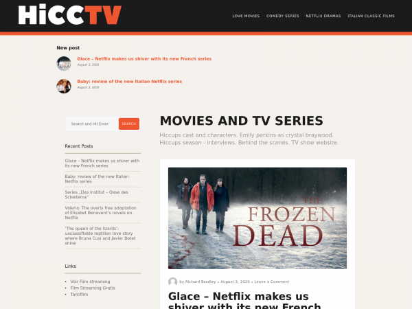 Screenshot hiccups.tv