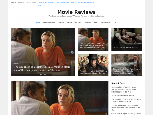 Screenshot intensivecare-movie.com