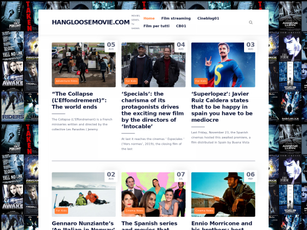 Screenshot hangloosemovie.com