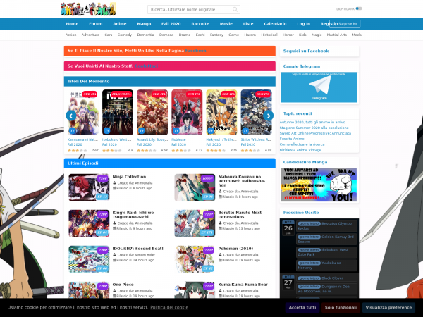 Screenshot anime-italia.net