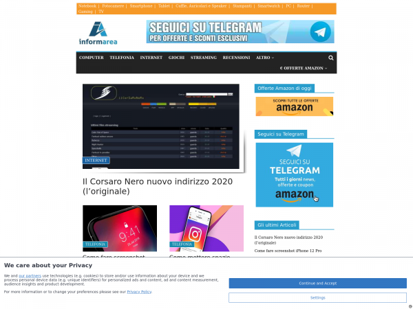Screenshot informarea.it
