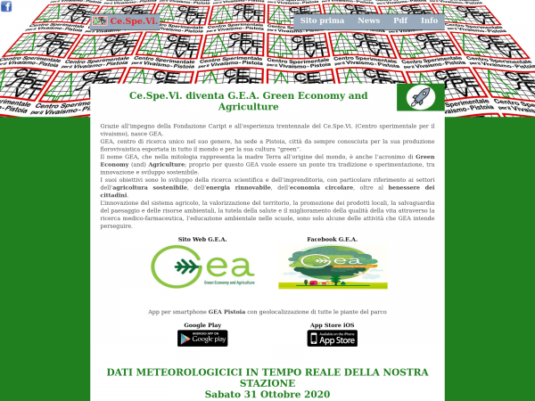 Screenshot cespevi.it