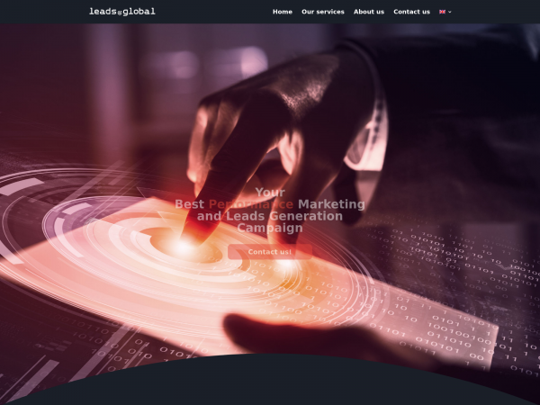 Screenshot leadsglobal.com