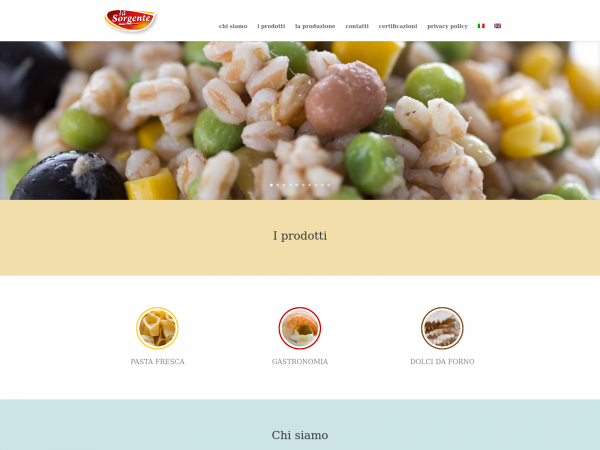 Screenshot la-sorgente.it