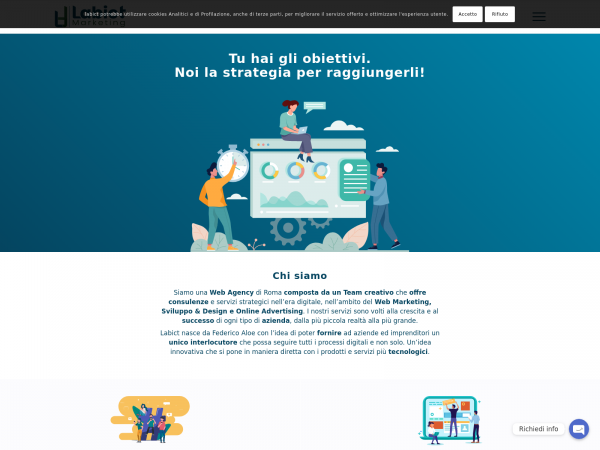 Screenshot labict.it