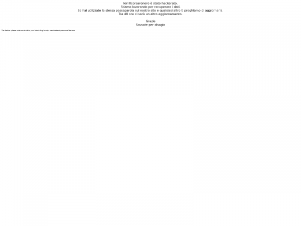 Screenshot ilcorsaronero.link