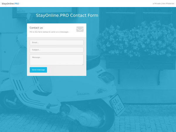 Screenshot stayonline.pro