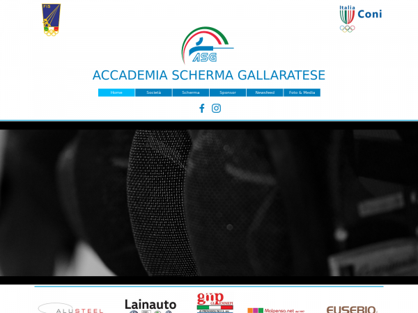 Screenshot schermagallaratese.it