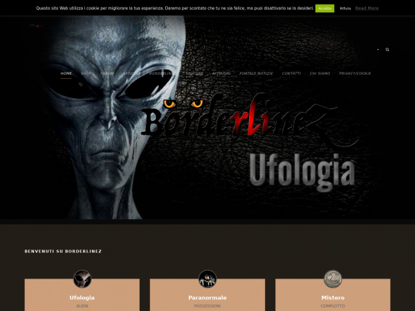 Screenshot borderlinez.com